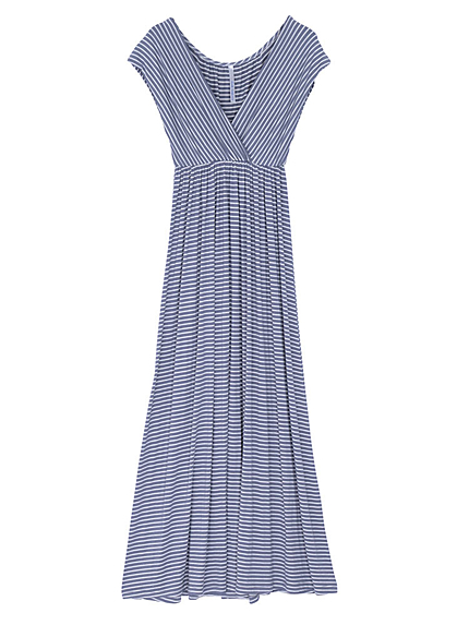 Laniボーダーマキシドレス