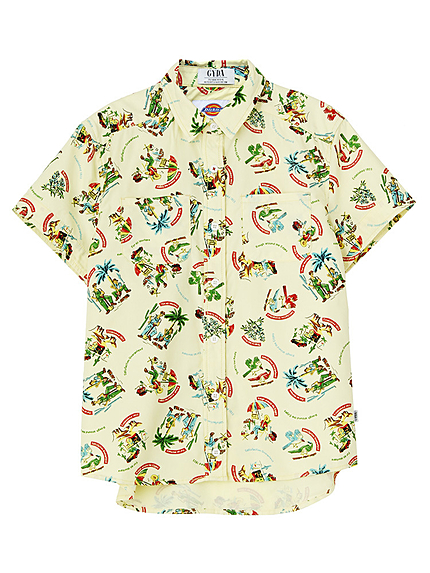 Dickiesコラボ　テキサスアロハシャツ