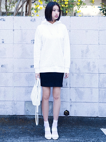 ロングパーカー