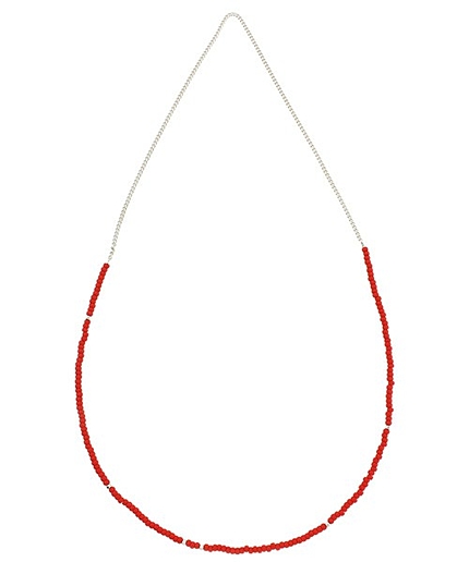 WEGO/ビーズチェーンロングネックレス