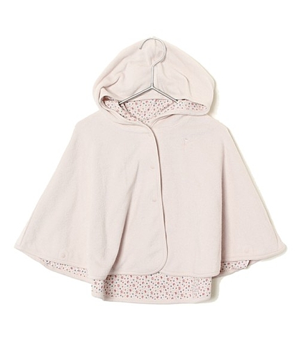 【BABY】３０／ーフライス花柄プリントケープ