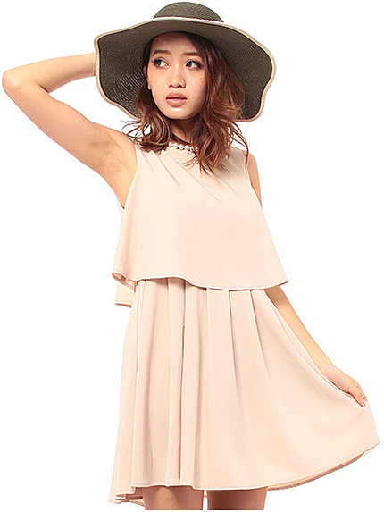 フレアーワンピース