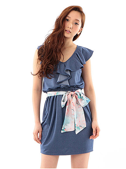 ラッフルジオメワンピース