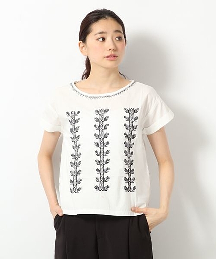 ＣシシュウＴブラウスＳＳ