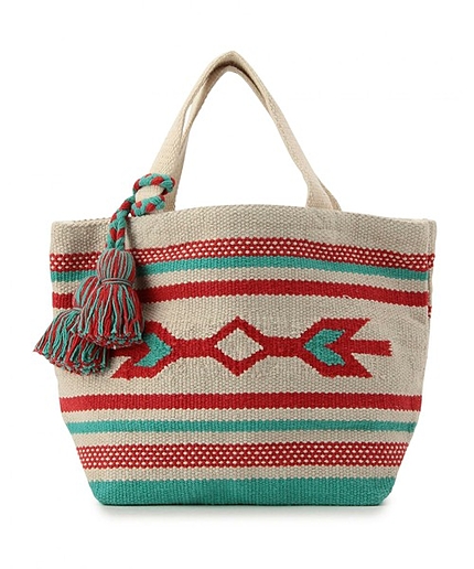 ＜Lilas Campbell＞ ネイティブ タッセル トート