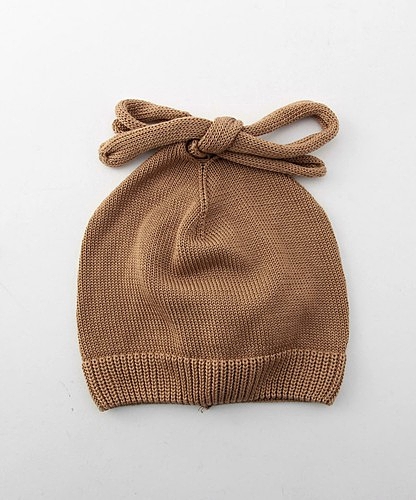 ＜FIDERICA MORETTI ＞RIBON CAP/ﾆｯﾄｷｬｯﾌﾟ