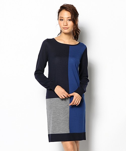 メリノドレッシングニットワンピース