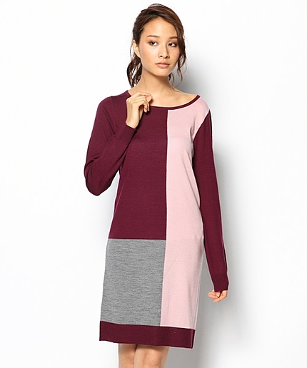 メリノドレッシングニットワンピース