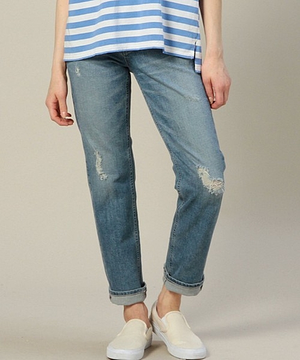 BYBC ダメージデニムパンツ 50