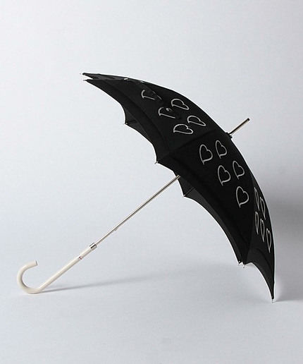 ＜LUDLOW（ラドロー）＞ TULLE HEART 日傘 &para;