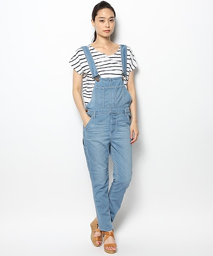 ジョグデニムサロペット