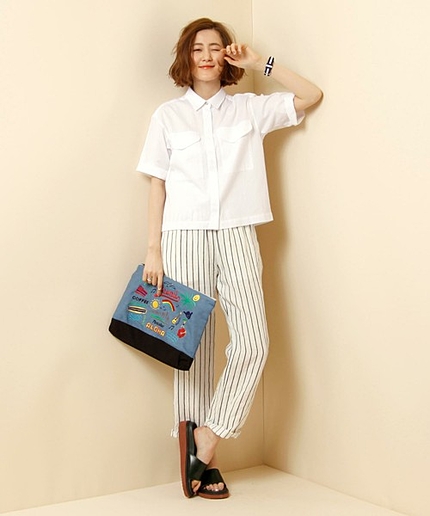 UAW ストライプ イージーパンツ†♯