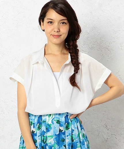 GO C/TEN SKIPPER ブラウス