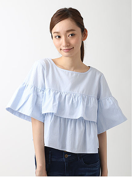 ・ティアードブラウス