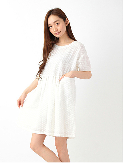Nコットンドビーワンピース