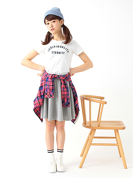 【Special Price】＜WEB限定大きな・小さなサイズ＞ラバープリントロゴTシャツプルオーバー