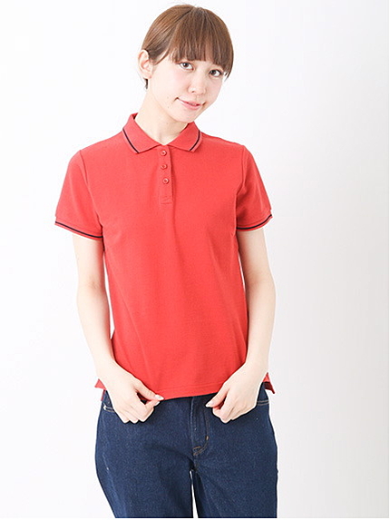 【Special Price】＜WEB限定大きな・小さなサイズ＞ライン入りポロシャツ