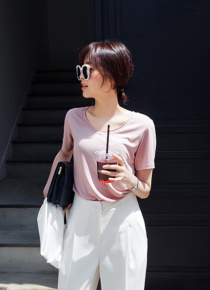 ピグメントカラールーズフィットTシャツ・全5色・t44623