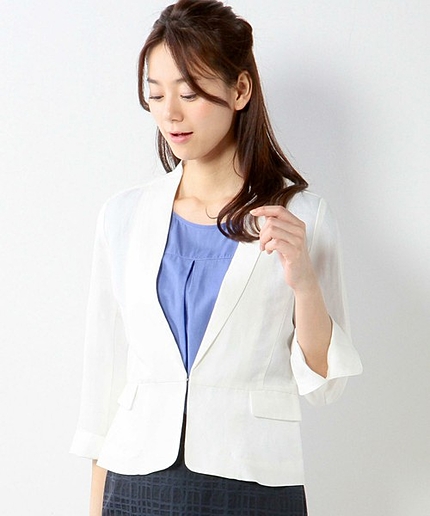 ＜closet story＞ ショールカラー ジャケット