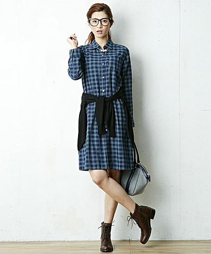 MONTIチェックワンピース