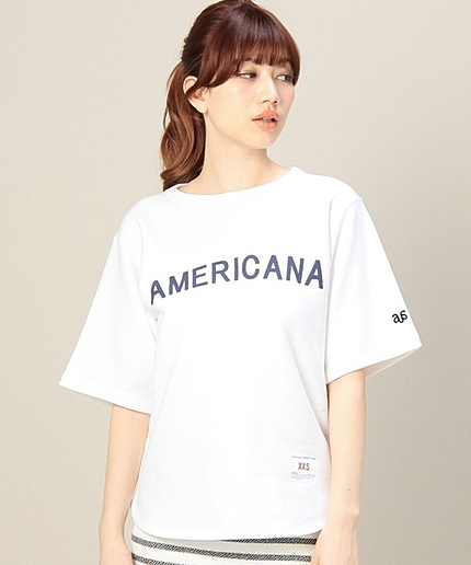 BY AMERICANA フットボールTEE
