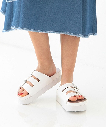 3バックル厚底サンダル/AEBC 3Buckle アツゾコSNDL40