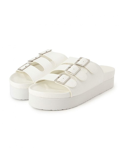 3バックル厚底サンダル/AEBC 3Buckle アツゾコSNDL40