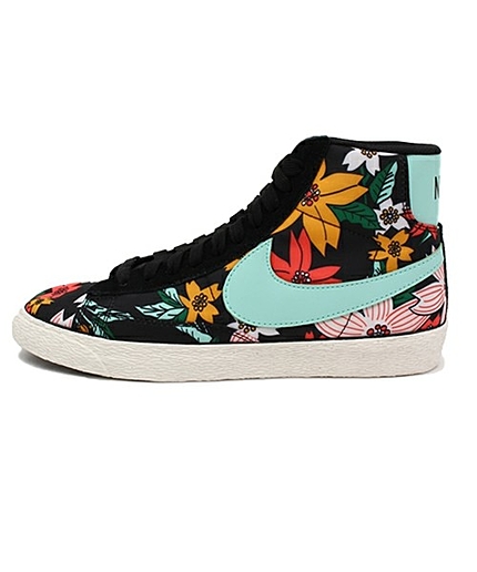ウィメンズ ナイキ ブレーザー アロハプリント NIKE W BLAZER MID TEXT PRINT 725084-001