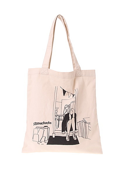 YCVC×STOMACHACHEプリントバック