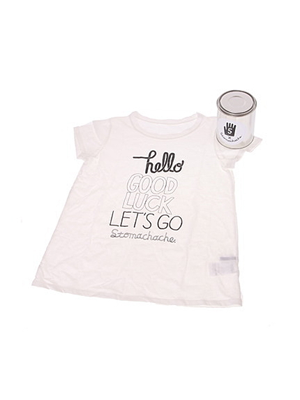 YCVC×STOMACHACHEロゴTee