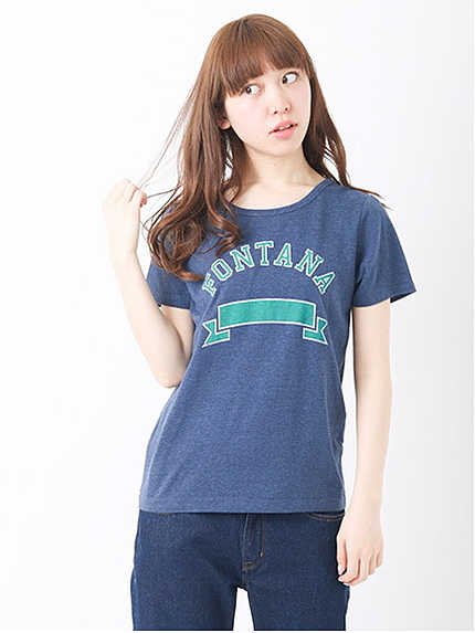 【Special Price】＜WEB限定大きな・小さなサイズ＞FONTANAロゴTシャツ