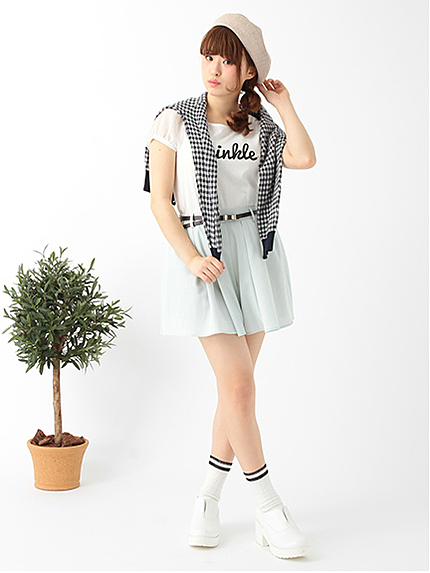 【Special Price】＜WEB限定大きな・小さなサイズ＞TwinkleロゴTシャツ