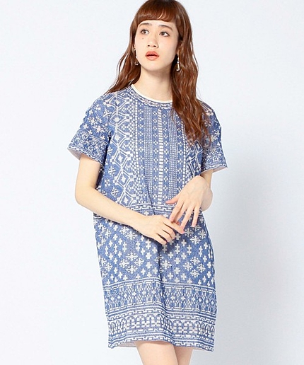 フルエンブロワンピース/AEBC FULL EMBR OP