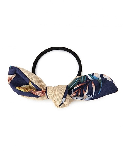 BYSF magnet フラワープリント リボンヘアゴム