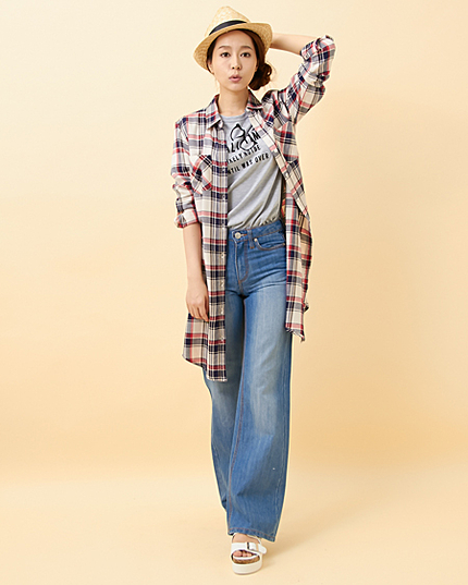 デニムワイド/パンツ