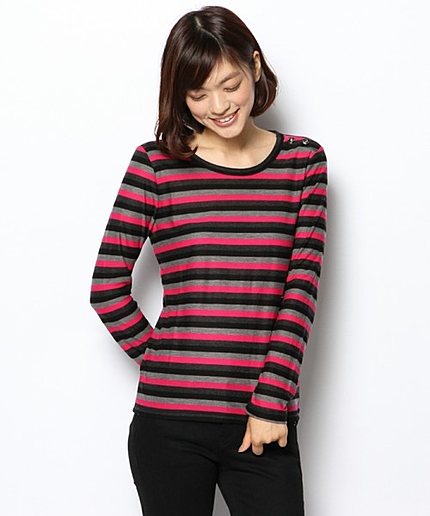 マルティコボーダーカットソー