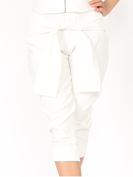 セットアップクロップドパンツ