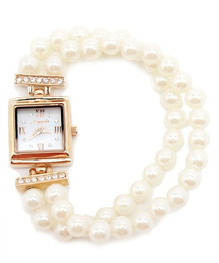 パールスクエアウォッチ