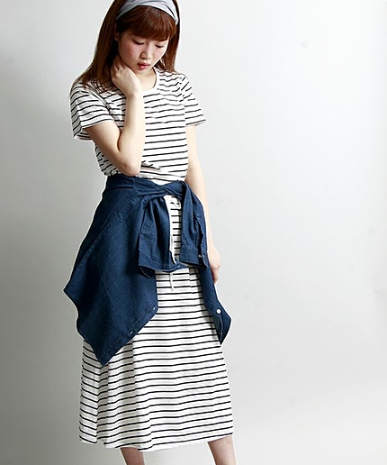 ΠWEGO/カットマキシワンピース