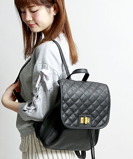 WEGO/キルティングリュック