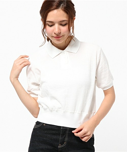 ΠDAMMY/ニットポロシャツ