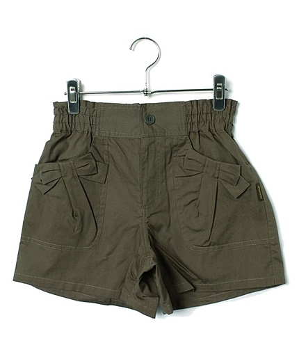 【PURETE】リップストップコットンショートパンツ