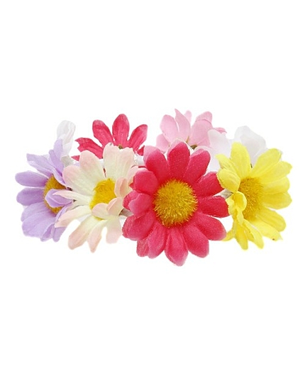 WEGO/フラワーゴムブレスレット