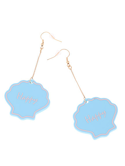 アクリルモチーフピアス