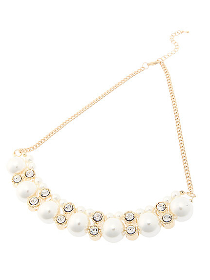 ビッグパールネックレス