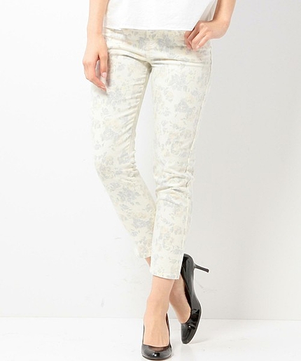 JC TWL フラワー プリント テーパード  パンツ　/　花柄