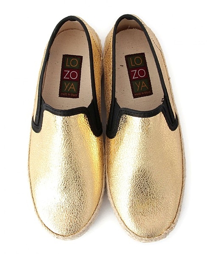 ボワソンショコラ/LOZOYA メタリックスリッポン