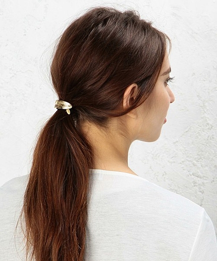 GC フェザーラウンドポニー ヘアゴム