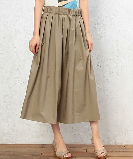 GC C ギャザーLONG スカート
