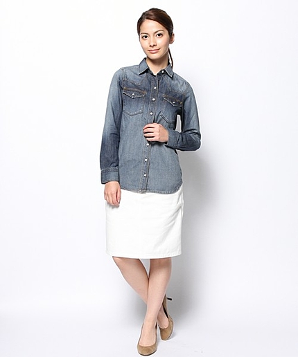 ライトデニムシャツ